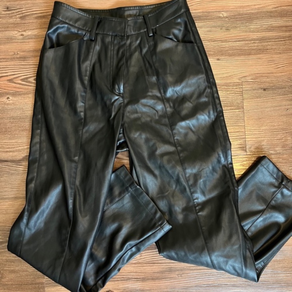 Vestique Faux Leather Pants - Size M